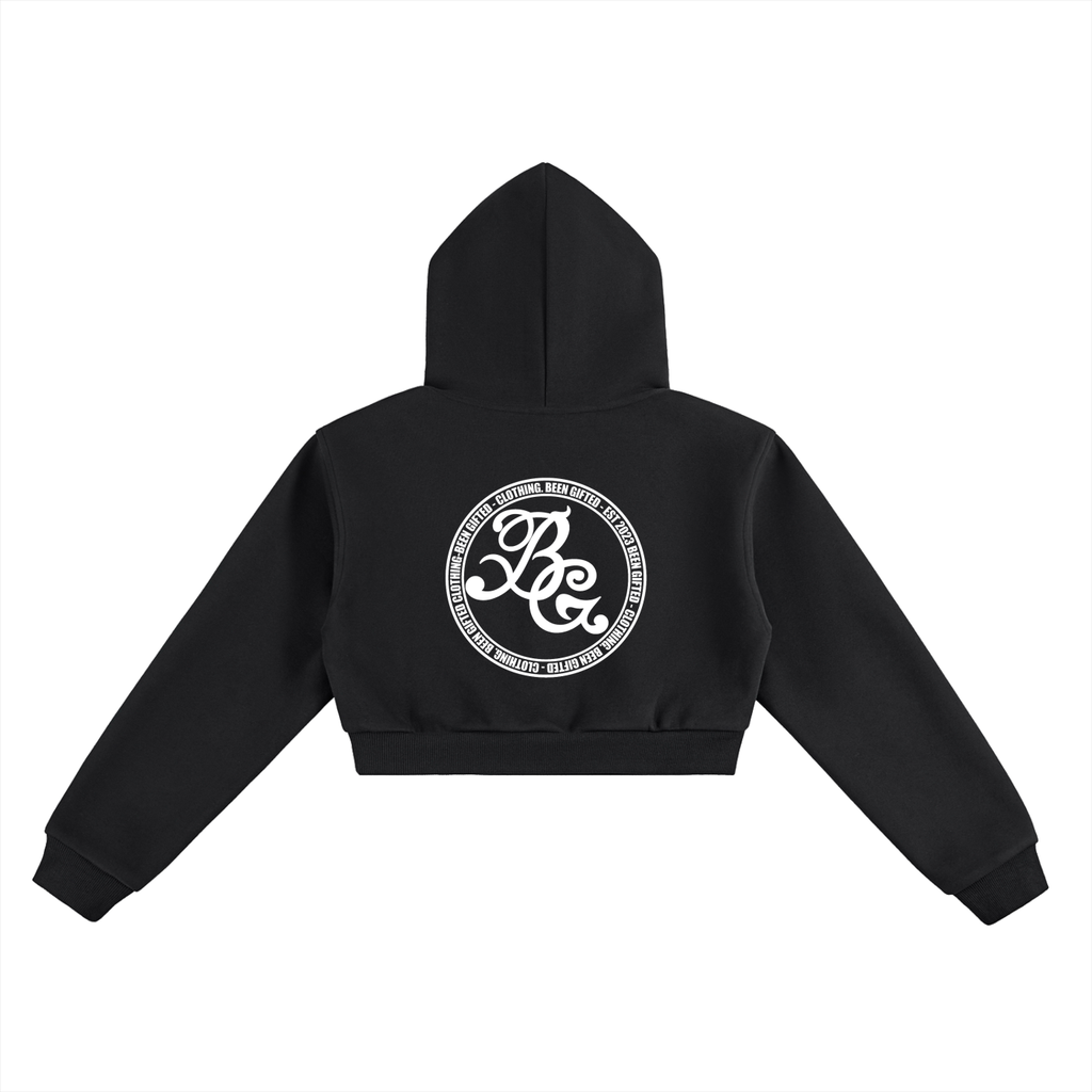 Been Gifted Cropped Hoodie
