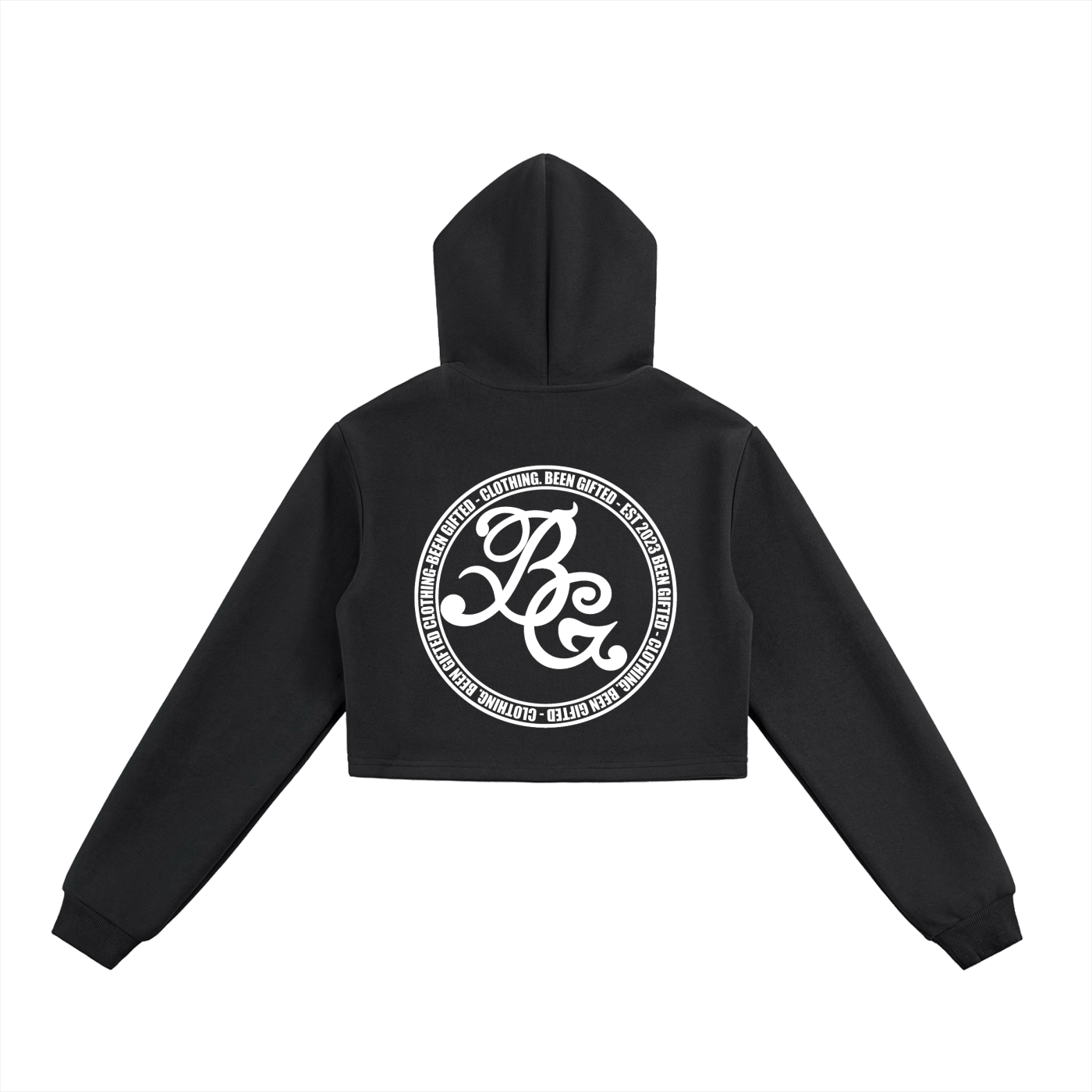 Been Gifted Cropped zip-up