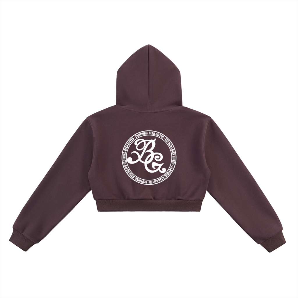 Been Gifted Cropped Hoodie