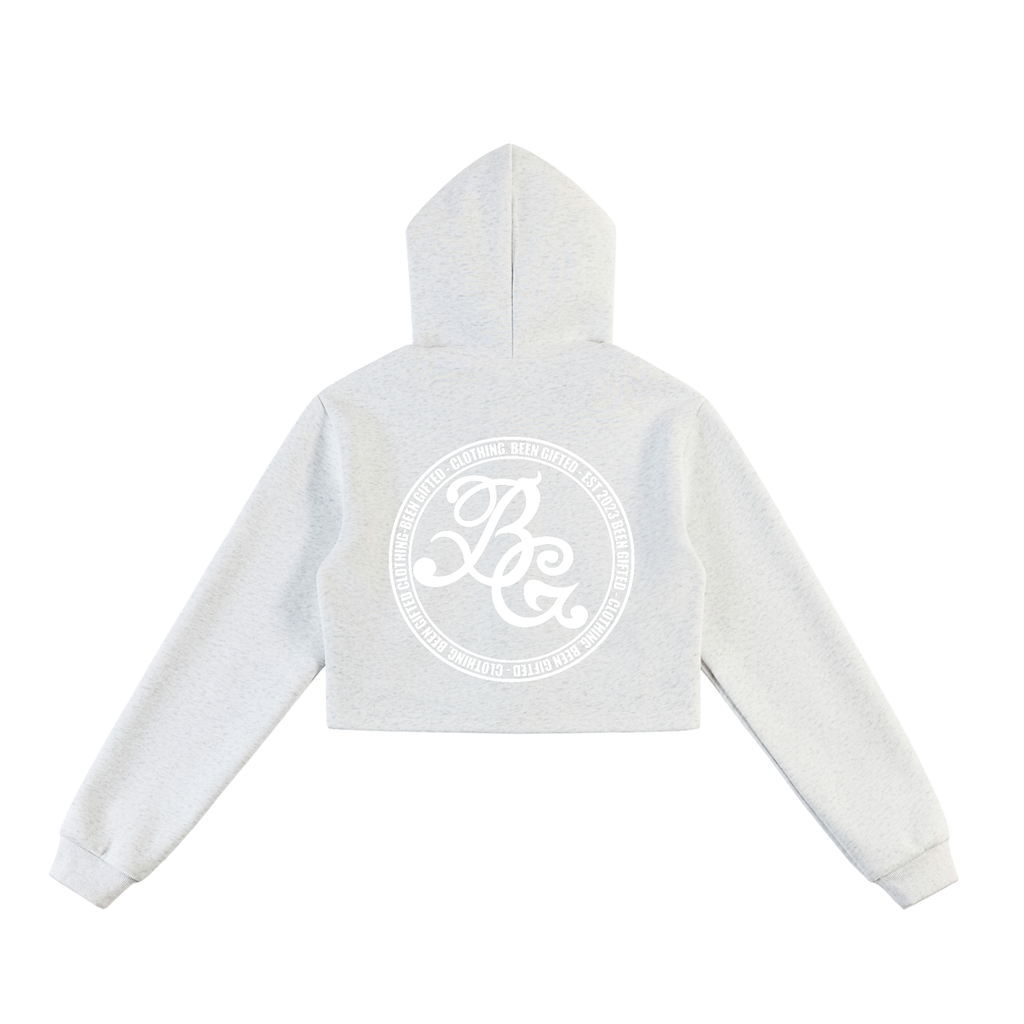 Been Gifted Cropped zip-up