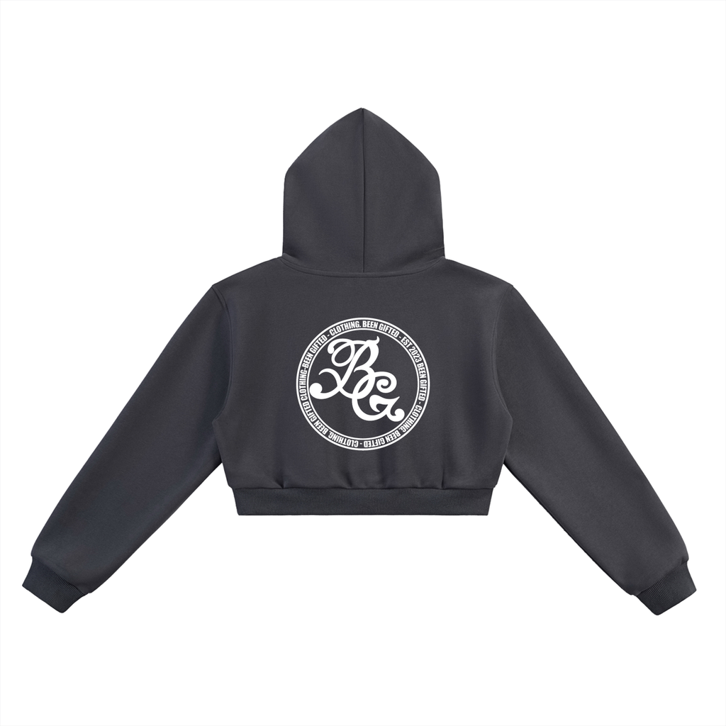 Been Gifted Cropped Hoodie